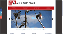 Desktop Screenshot of alphasalesgroup.com